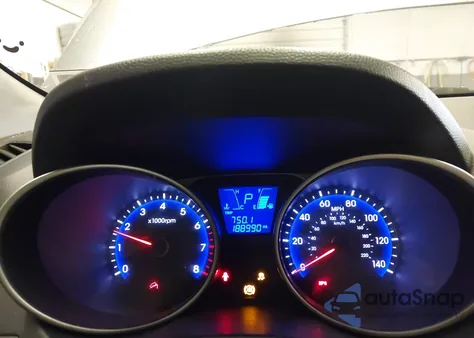 2010 Hyundai Tucson Gls from USA, damaged, VIN KM8JUCAC4AU061053